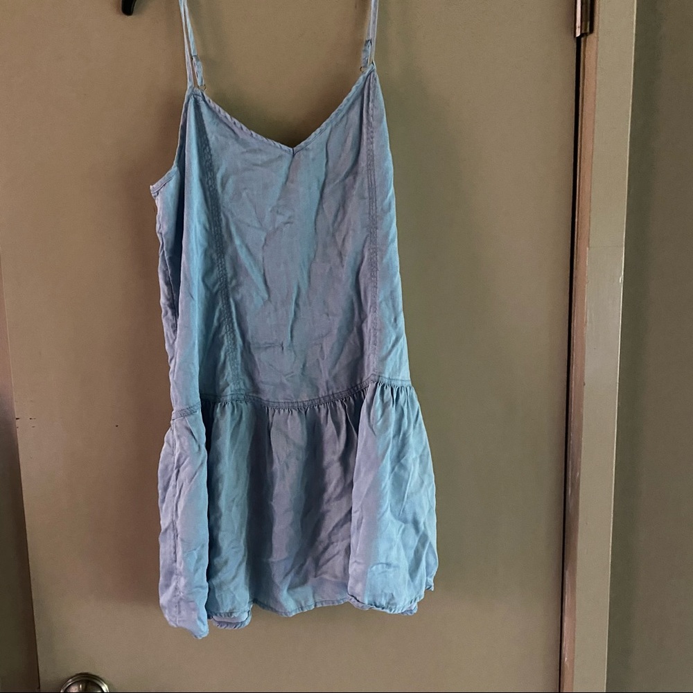American eagle blue cami dress